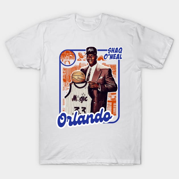 Shaq Oneal // Retro 80s Style T-Shirt by Bootlegheavens